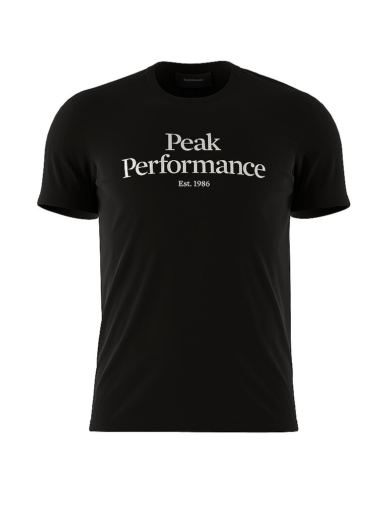 PEAK PERFORMANCE T Shirt Slim Fit  schwarz | L